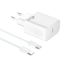 Carica l'immagine nel visualizzatore di Gallery, YISH 45W Caricatore USB C Caricabatterie Rapido：GAN PD3.0 Alimentatore USB C Presa per Smartphone 18/17/16/ S26/S25/S24/