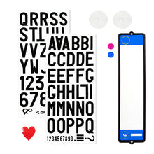 Carica l'immagine nel visualizzatore di Gallery, 4R Quattroerre.it - 16010 - Kit Targa Auto Personalizzabile, Azzurro
