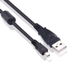 Carica l'immagine nel visualizzatore di Gallery, USB Cavo di Ricarica Cavo Dati 8-Pin 150cm per Fotocamera compatibile con Sony Cybershot DSCH300, DSCW370, DSCW830, DSC-