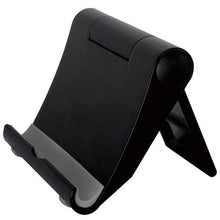 Carica l'immagine nel visualizzatore di Gallery, Porta Cellulare da Tavolo Regolabile materiale PREMIUM Nero Universale Supporto Porta Telefono Scrivania Holder Stand an