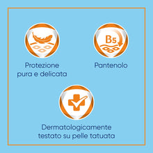 Carica l'immagine nel visualizzatore di Gallery, Bepanthenol Tattoo Pasta Trattamento Intensivo Tatuaggi, Pantenolo, 100g