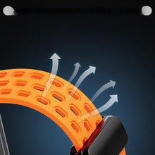 Carica l'immagine nel visualizzatore di Gallery, Cinturino Silicone Compatibile con Xiaomi Mi Band 10/Mi Band 9/8, Ricambio Cinturino, Chiusura Magnetica, Regolabile Spo