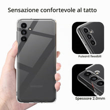 Carica l'immagine nel visualizzatore di Gallery, Captor Cover Trasparente per Samsung Galaxy A13 4G, Custodia TPU in Silicone Flessibile Morbida e Sottile, Protezione di