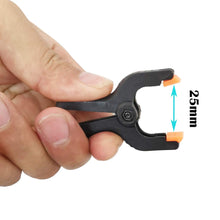 Carica l'immagine nel visualizzatore di Gallery, CESFONJER 20 pcs Set Morsetti a Molla in Nylon Multifunzionale, Mini Clip per Foto da Sfondo per Studi, Lavorazione di L