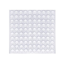 Carica l'immagine nel visualizzatore di Gallery, 100 Pcs Ammortizzatore di Colpi, Gommini Adesivi Silicone Trasparenti Paracolpi per Porte, Mobili, Laptop, Cassetti, Arm