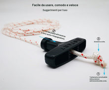 Carica l'immagine nel visualizzatore di Gallery, Corda di avviamento a strappo con maniglia di avviamento a tirare, 2,4m / 5,0mm, corda di avviamento e maniglia per moto