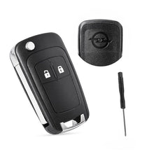 Carica l'immagine nel visualizzatore di Gallery, Guscio chiave auto 2pulsanti per OPEL VAUXHALL Zafira Astra Insignia Holden