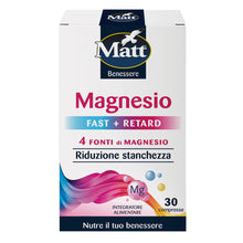 Carica l'immagine nel visualizzatore di Gallery, Matt, Magnesio Fast+Retard Integratore Alimentare, 30 Compresse
