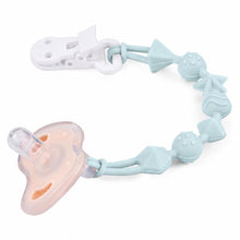 Carica l'immagine nel visualizzatore di Gallery, PandaEar Catenella Portacuccio in Silicone, Clip per Ciuccio Set da 7