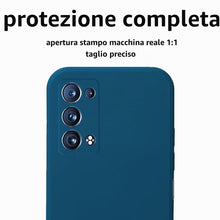 Carica l'immagine nel visualizzatore di Gallery, Topme Cover per OPPO Reno6 Pro 5G (6.55" Inches) Custodia Case, Protezione Della Pelle Della Custodia in Silicone Tpu - 