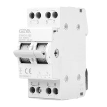Carica l'immagine nel visualizzatore di Gallery, Commutatore 2P 63A Interruttore separatore di carico Dual Power Manual