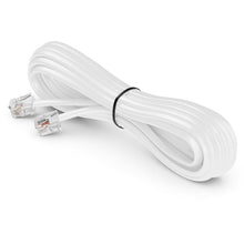 Carica l'immagine nel visualizzatore di Gallery, deleyCON 6m Linea Telefonica - RJ11 Cavo Modulare 6P4C Western - 2x Connettore RJ11 con Flat per Presa Telefono Modem Ro