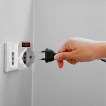 Carica l'immagine nel visualizzatore di Gallery, VELAMP - Multipresa Presa Multipla Salvaspazio a 3 Prese con Spina Piccola 10A, 1 Presa Schuko Multistandard IT, 2 Prese