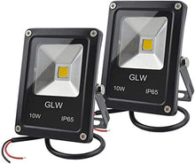 Carica l'immagine nel visualizzatore di Gallery, 10W Faretto da Esterno,12VLED Floodlight，Mini IP65 Impermeabile 900lm 3000K,Luce bianca calda,Lampadina Alogena 80W Equi