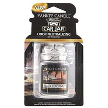 Carica l'immagine nel visualizzatore di Gallery, Yankee Candle Car Jar Ultimate Profumatore d'Aria | Cocco Nero | Dura fino a 4 settimane