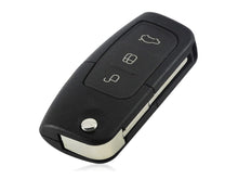 Carica l'immagine nel visualizzatore di Gallery, Guscio Chiave Telecomando Compatibile con Ford Focus Mondeo Fiesta Ecosport Galaxy C-Max S-max Kuga Cover Scocca Ricambi
