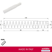 Carica l'immagine nel visualizzatore di Gallery, Schläfer 281815 | Rullino porta carta igienica universale, porta rotolo, portarotolo a muro con molla per bagno wc in ab