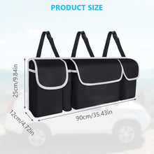Carica l'immagine nel visualizzatore di Gallery, URAQT Organizer Bagagliaio Auto, Borsa Per auto Portaoggetti per Autos Multiscomparto Pieghevole Impermeabile, Baule Aut