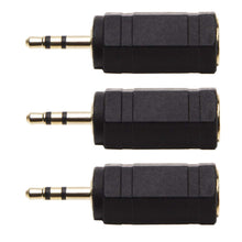 Carica l'immagine nel visualizzatore di Gallery, Keple Adattatore da 3,5 mm a 2,5 mm, 3,5 mm Femmina a 2,5 mm Maschio Adattatore jack stereo per cuffie, connettore cavo 