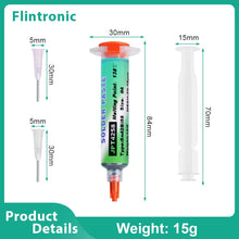 Carica l'immagine nel visualizzatore di Gallery, Flintronic Pasta Per Saldature, Flusso Di Pasta senza Piombo, 1pz（15G）