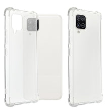 Carica l'immagine nel visualizzatore di Gallery, Cover Trasparente per Samsung Galaxy A12 / M12, Custodia Resistente in TPU, Anti Urto con Angoli Rinforzati, Protezione 
