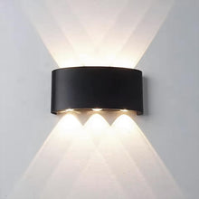 Carica l'immagine nel visualizzatore di Gallery, Voltix Applique da Parete LED 6W, Lampada da Parete per Interni ed Esterni, Luce Naturale, Design Moderno in Alluminio, 