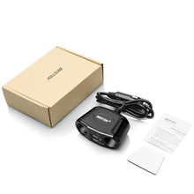 Carica l'immagine nel visualizzatore di Gallery, BESTEK Caricabatteria per Auto 150W, 12/24 V 2 Porte USB &amp; 2 Prese Accendisigari Caricatore da Auto per Pad Tablet Smart