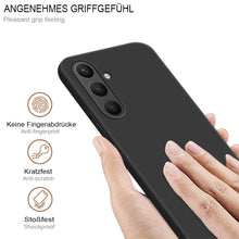 Carica l'immagine nel visualizzatore di Gallery, HSP Cover per Samsung Galaxy A34 5G, Custodia Silicone, Slim Case, Nera