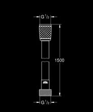 Carica l'immagine nel visualizzatore di Gallery, GROHE QUICKFIX VitalioFlex Comfort, Flessibile doccia, 1500mm, In metallo, 28743002