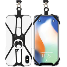 Carica l'immagine nel visualizzatore di Gallery, Kinizuxi 2 Pack Crossbody Phone Lanyard with Adjustable Neck Strap and Mobile Phone Ring Grip, Universal Smartphone Stra