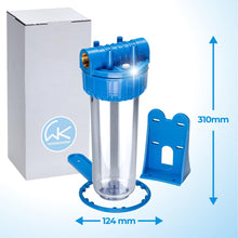 Carica l'immagine nel visualizzatore di Gallery, WK Kit Completo Contenitore Vuoto Filtrazione Acqua 10 Pollici