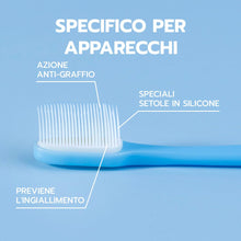 Carica l'immagine nel visualizzatore di Gallery, GELDIS Spazzolino per Apparecchi Ortodontici, Pulizia Mascherine, Bite, Protesi, Uso Quotidiano