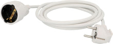 Carica l'immagine nel visualizzatore di Gallery, UNITEC Schuko - Prolunga H05VV-F3G 1,5 mm², IP20, 2 m, colore: Bianco