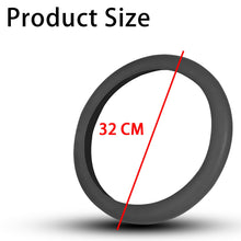 Carica l'immagine nel visualizzatore di Gallery, JNNJ 36-40 cm Coprivolante Auto in Silicone Antiscivolo Nero