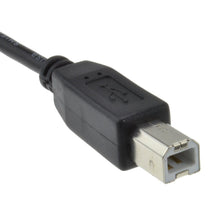 Carica l'immagine nel visualizzatore di Gallery, kenable Cavo USB 2.0 ad Alta Velocità A a B per Stampante Scanner 24AWG Schermato Nero 0,15 m [0,15 metri/15cm]