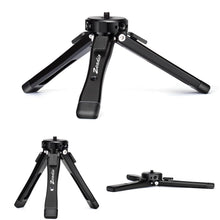 Carica l'immagine nel visualizzatore di Gallery, Zeadio Treppiede Mini Metallico Robusto - Treppiedino Universale per Camera, Gimbal, Action Cam, Videocamera, Microfono,