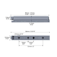 Carica l'immagine nel visualizzatore di Gallery, QWORK® 10 Pezzi Push Pull per Ante, Push to Open Chiusura Magnetica per Ante Mobili e Cassetti