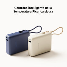 Carica l'immagine nel visualizzatore di Gallery, Xiaomi 33W Power Bank 10000mAh, Cavo USB-C, Ricarica Rapida, Blu Ghiaccio