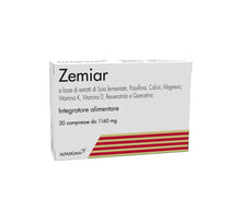 Carica l'immagine nel visualizzatore di Gallery, Zemiar Integratore a base di estratti di soia fermentata, passiflora, calcio, magnesio, vitamina K, vitamina D, resverat