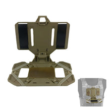 Carica l'immagine nel visualizzatore di Gallery, 1 Pezzi Supporto Tattico per Telefono, Porta Telefono Tattico Militare per Gilet Tattica Pieghevole a 120°, Custodia per