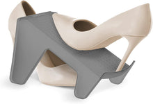 Carica l'immagine nel visualizzatore di Gallery, Home Set 5 Salvaspazio per Scarpe, Plastica, Grigio