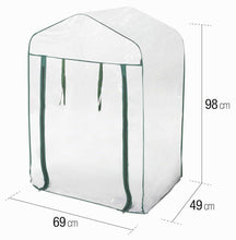 Carica l'immagine nel visualizzatore di Gallery, VERDELOOK | Telo di Ricambio in PVC Trasparente per Serre cod: 647 e 647/19, Resistente, Protezione Piante, Apertura Fro