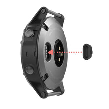 Carica l'immagine nel visualizzatore di Gallery, Fintie Garmin Fenix 5 / 5S / 5X Tappo Antipolvere, [10 Pezzi] Silicone Caricatore Port Protector Tappo Morbido per Garmi