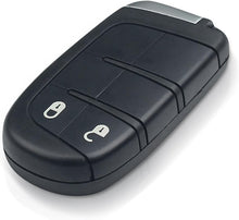 Carica l'immagine nel visualizzatore di Gallery, Car Passion Guscio Chiave Telecomando Fiat 500X Freemont Cover Scocca Ricambio 2 Tasti Riparazione Sostituzione Lama Ver