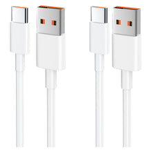 Carica l'immagine nel visualizzatore di Gallery, ZLONXUN 2-pack Cavi/Cavo da 120 W compatibile con Xiaomi Redmi Note 14 13 12 11 11S 10S 11T 8 9 Pro; Xiaomi 14 13 10T 11