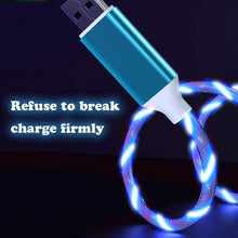 Carica l'immagine nel visualizzatore di Gallery, Cavo di ricarica 3 in 1 Ricarica rapida, LED Caricabatterie multi telefono Android Cavo USB C Cavo micro USB da 3 piedi 