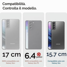 Carica l'immagine nel visualizzatore di Gallery, Spigen Cover Liquid Air per Samsung Samsung Galaxy S21 5G - Nero