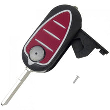 Carica l'immagine nel visualizzatore di Gallery, 3 button custodia chiave a guscio per Alfa R0me0 Mito / Giulietta 159 GTA