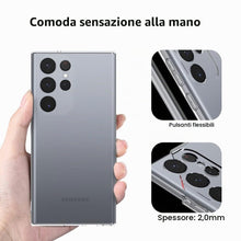 Carica l'immagine nel visualizzatore di Gallery, Captor Cover Trasparente per Samsung Galaxy S23 Ultra 5G, Custodia TPU in Silicone Flessibile Morbida e Sottile, Alta Qu