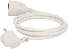 Carica l'immagine nel visualizzatore di Gallery, UNITEC Schuko - Prolunga H05VV-F3G 1,5 mm², IP20, 2 m, colore: Bianco